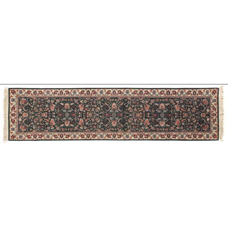 Fine Qoom One-of-a-Kind 2'6" X 10' Hand Knotted Area Rug