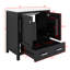 Meuble-lavabo 30 po avec lavabo simple, tiroir-839844227