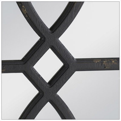Miroir mural rectangulaire en bois, vertical ou horizontal, pour le salon, ensemble de 2