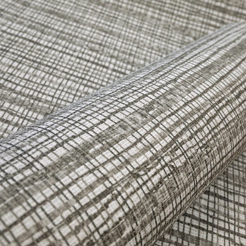Salt Fondo Wild Grass Effect Wallpaper Roll, Silver