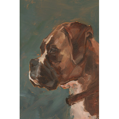 Antique Dog Study II by Ethan Harper - Wrapped Canvas Print