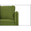Fauteuil d'appoint élégant avec capitonnage vertical et siège confortable pour les salons et les bureaux à domicile