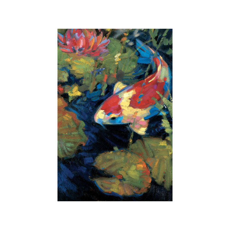 Asian Serenity II 1 Piece Wrapped Canvas Painting, 30.48 cm H x 45.72 cm W
