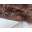 Eternity Luxurious Faux Bison Skin Shag Rug in Brown-95756309