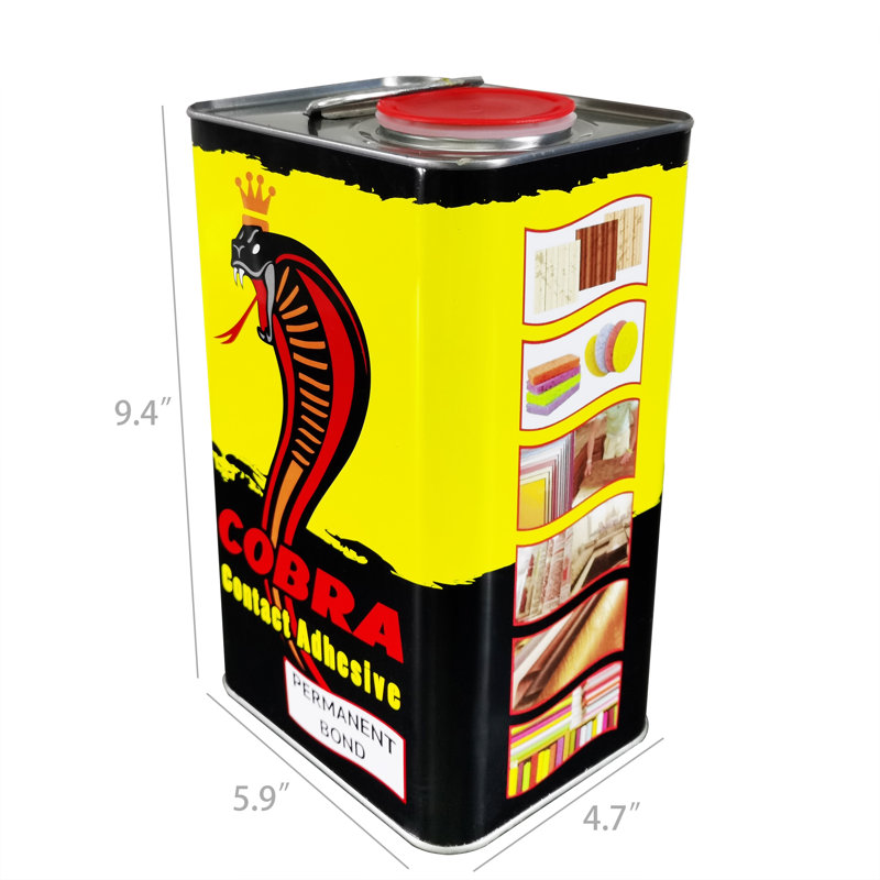 Ciment de caoutchouc adhésif EPDM / Chloroprène 5 lb