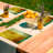 Polyester Abstract Rectangle Placemat