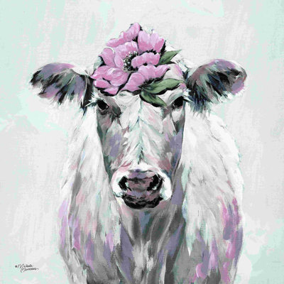 Jolie vache rose