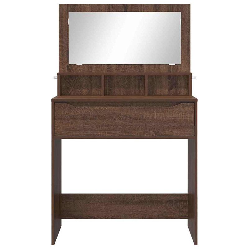 Dressing Table, Brown Oak