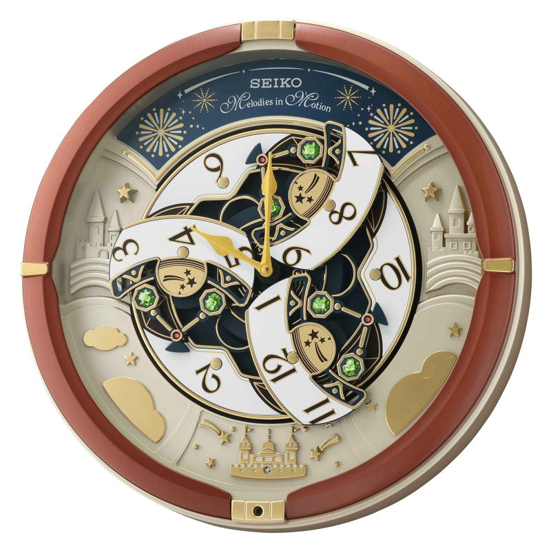 Seiko QXM378BRH MIM-Wall, Quartz, Brown