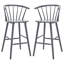 Ensemble de 2 tabourets en bois massif Sheffield-1600573617-1600573621