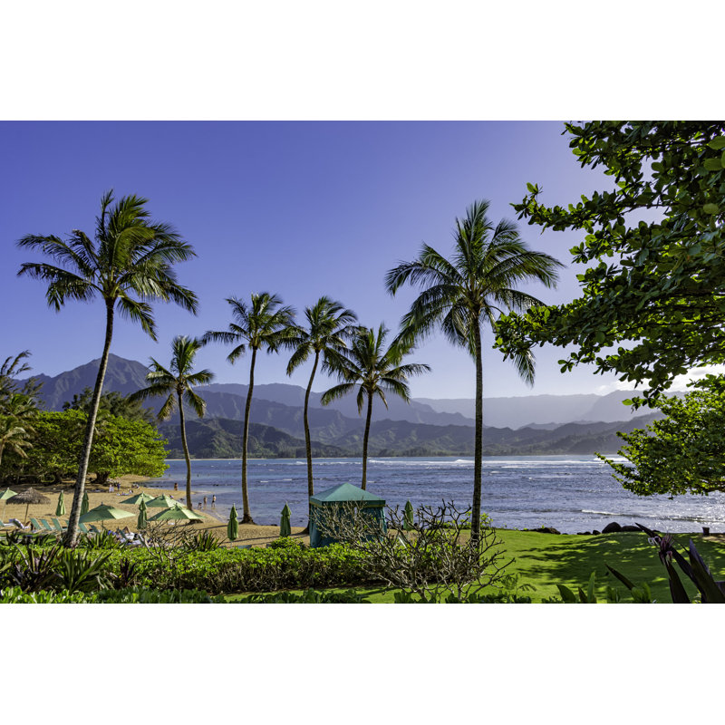 Beach At Hanalei Bay by SMJoness - Wrapped Canvas Print, 51cm H x 76cm W x 3.8cm D