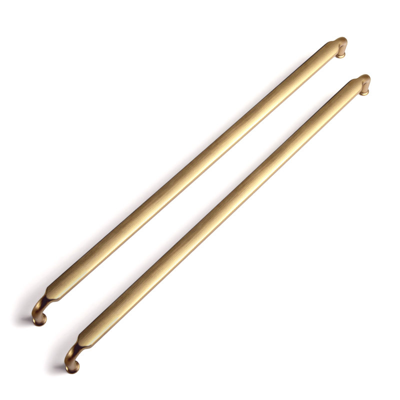 Barre centrale / poignée multi-paquets, Bronze champagne, 12.6