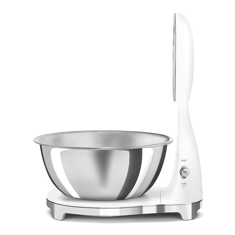 Balance de cuisine analogique et numérique Smeg, Transparent / argent