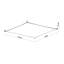 Luna Fabric Semi Flush Mount-59377072