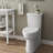 American Standard Cadet 1.28 GPF Elongated 16.5 Comfort Height Chair Height Floor Mounted with Seat Included Toilet