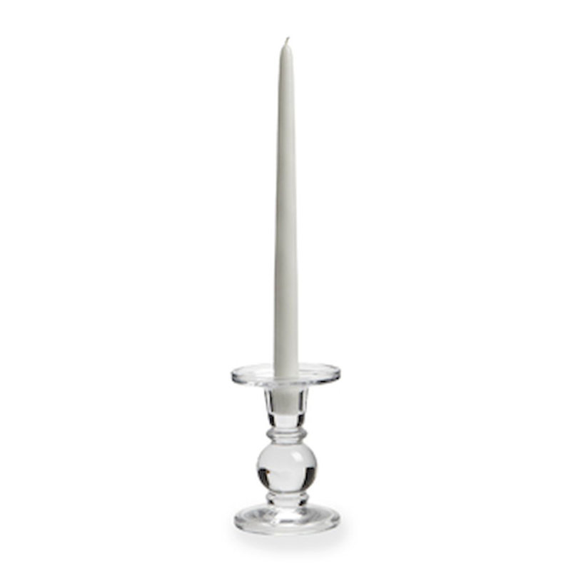 Bougeoir de table en verre 5 po
