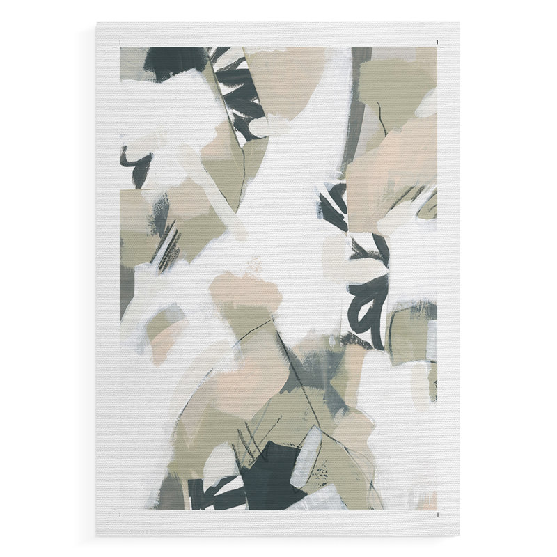 Sumi Storm II - Impression sur toile seulement - NON-CADRE, H 12 po x l 8 po