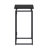 31.5” Wide Folding Desk For Small Spaces, No Assembly Required, Black