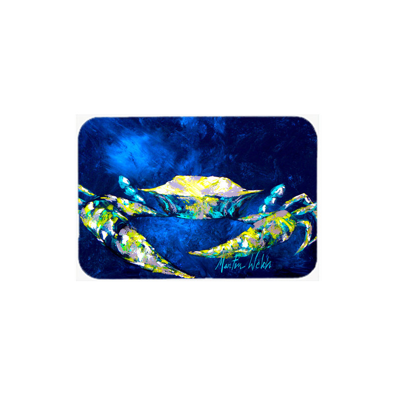 Crab Glass Cutting Board