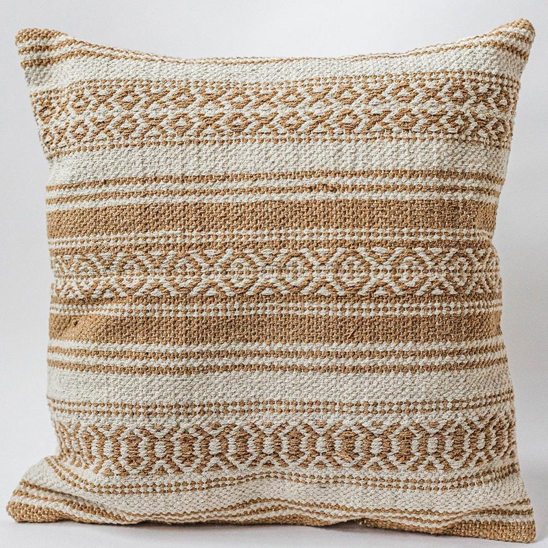 Coussin tricoté 18 po x 18 po