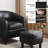 Andina 27.5" Wide Barrel Chair and Ottoman-868243260