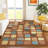 Machine Washable Indoor/Outdoor Chantille ACN2501 Squares Rug-100369950-100369948