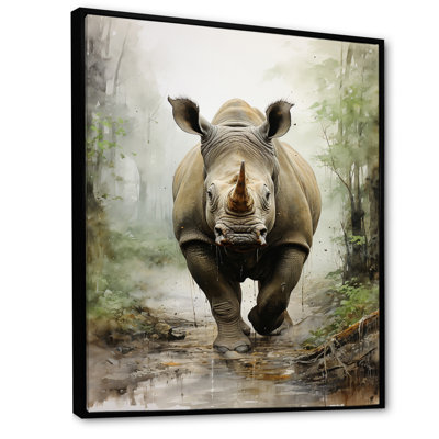 " Rhinoceros Horned Guardian I "