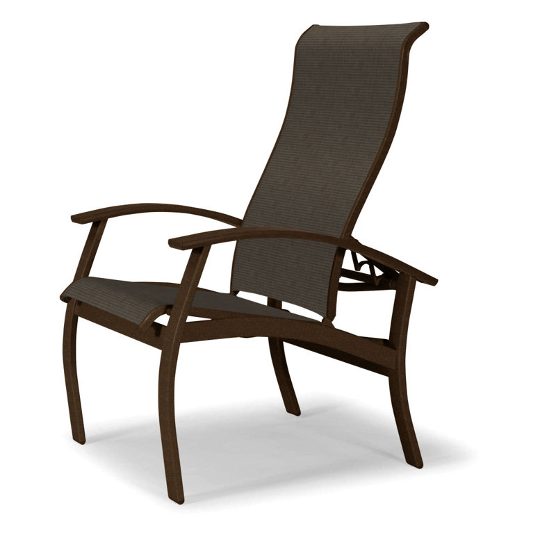 Chaise de patio Askar, Beacon taupe Sunbrella®, Kona, Kona texturé