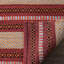 Tapis rouge / ivoire en coton tissé à plat à la main Bokara Hills-21204825