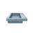 NativeStone Concrete Handmade Rectangular Drop-in Trough Bathroom Sink 48"-14237231-37742373
