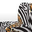 Fauteuil de chambre Zebra And Leopard