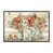 Toile encadrée de bois rustique foncé
