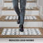 Tapis d'escalier moderne antidérapant Boho