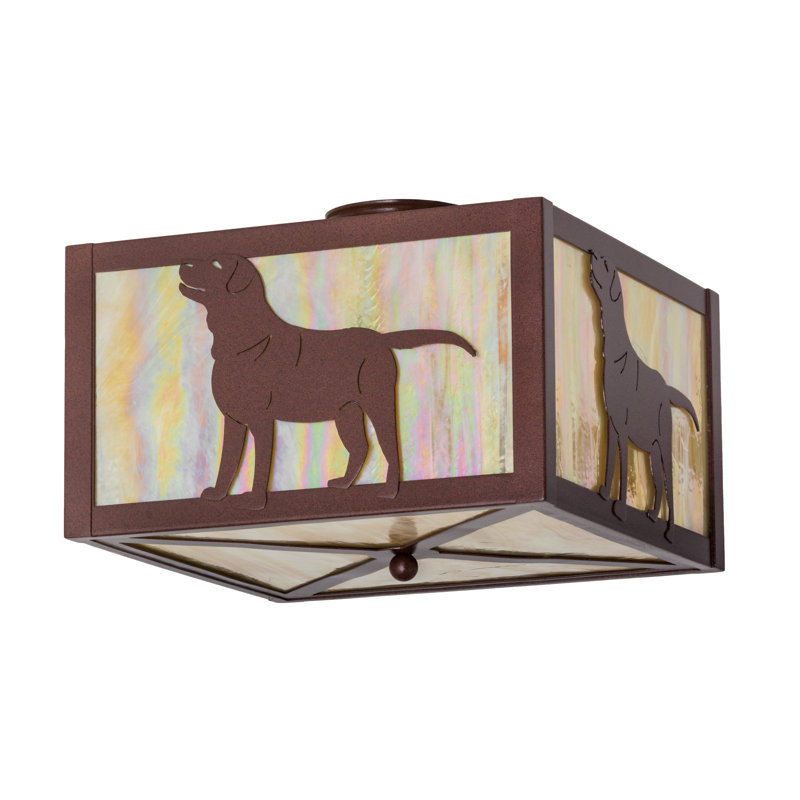 Rustic Lodge 2 - Light Flush Mount