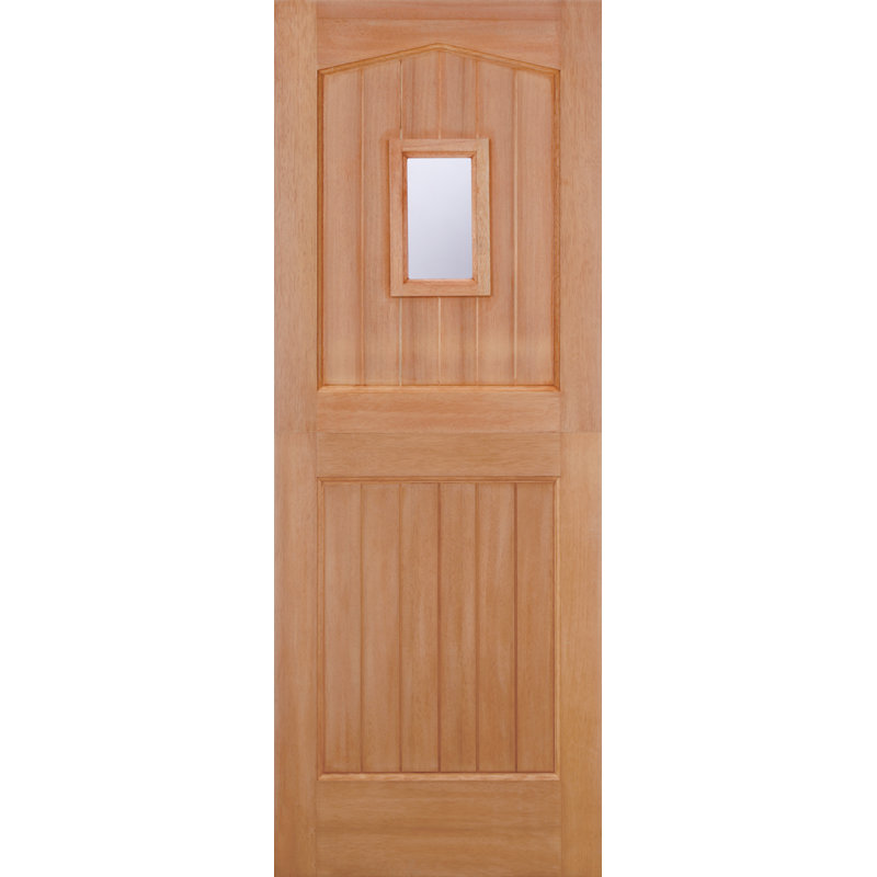 Barnburgh Unfinished Manufactured Wood Slab Stable Doors, 2032mm H x 813mm W x 44mm D