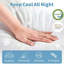Matelas en mousse viscoélastique gélifiée 12 "pour soulager les maux de dos Certifié Certipur-US-540108059