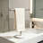 Countertop Hand Towel Holder Stand, Free Standing Stainless Steel Towel Rack with Anti-Slip Heavy Base, Space-Saving Design for Bathroom Kitchen Counter, Rust-Proof No Drill Assembly