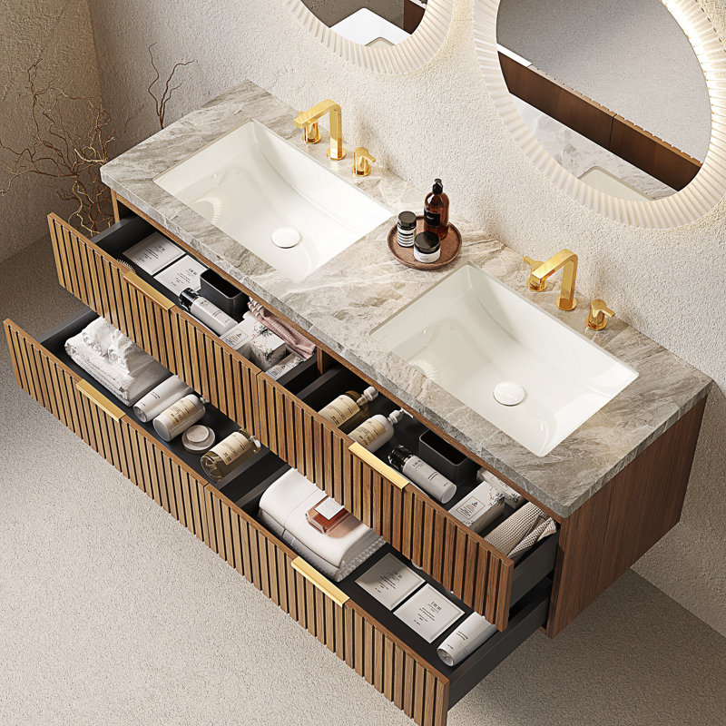 Meuble-lavabo mural avec tiroirs Modern
