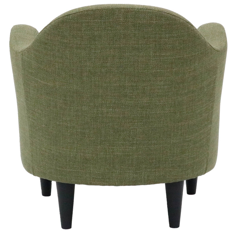 Fauteuil de 30,5 po de large Reider, Green Polyester Blend