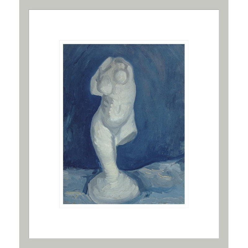 «Torso of Venus» par Vincent van Gogh, impression giclée encadrée, 16.3" H x 13.75" W