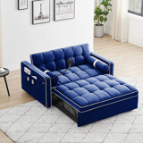 Comfy Couch, Comfortable Sofa,Sleeper Sofa Couch With Pillows & Side Pockets, Modern Sofa