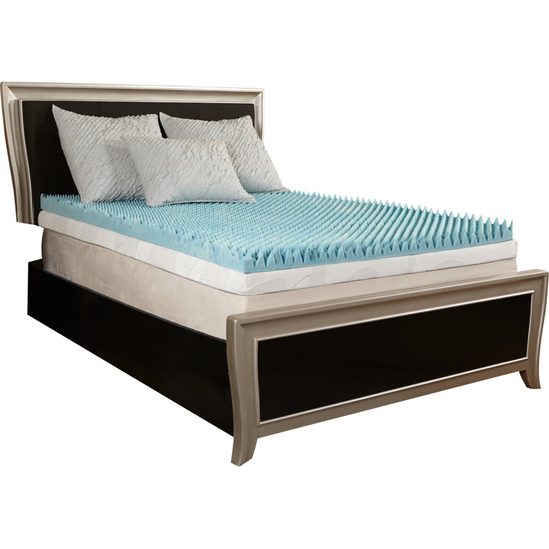 1.5'' Gel Memory Foam Mattress Topper, Queen