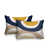 Jaune / bleu marine / beige
