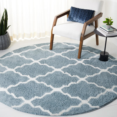 Berber Shag Performance Geometric Rug