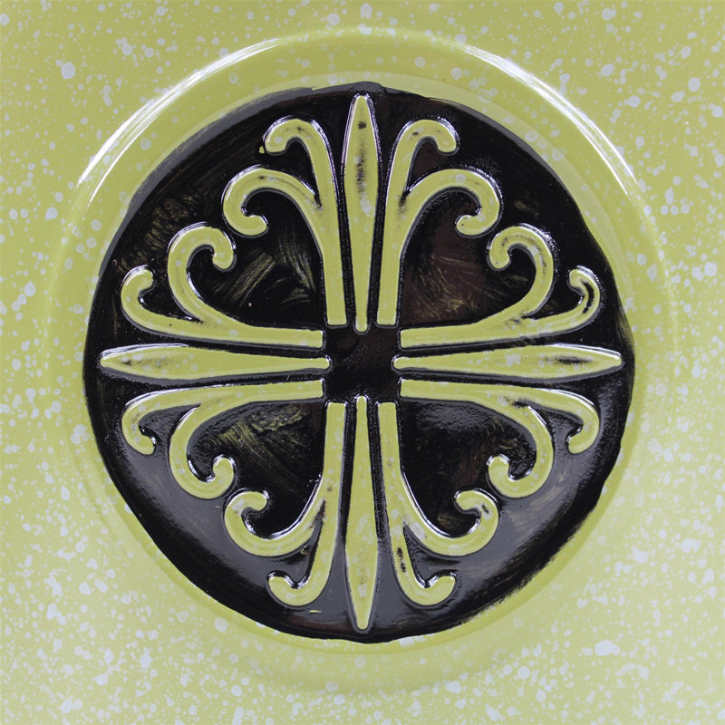 Deandrae Urn Planter, Lime Green