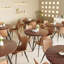 Ensemble de table de salle à manger ronde, table de cuisine moderne avec chaises-116817781-116817782-95382615