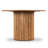 46'' Mango Solid Wood Pedestal Round Dining Table