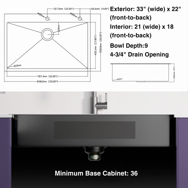 Dimensions du produit