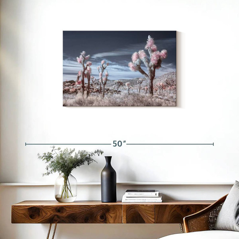 Ravi désert Joshua Trees, H 20 po x l 30 po