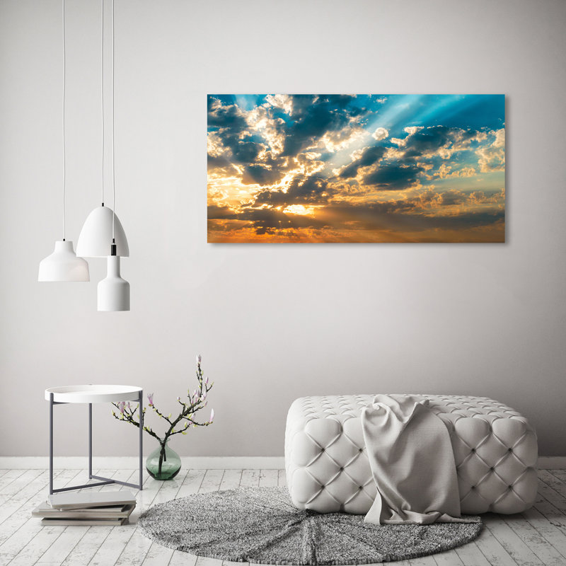 Sunset Sky - Wrapped Canvas Print